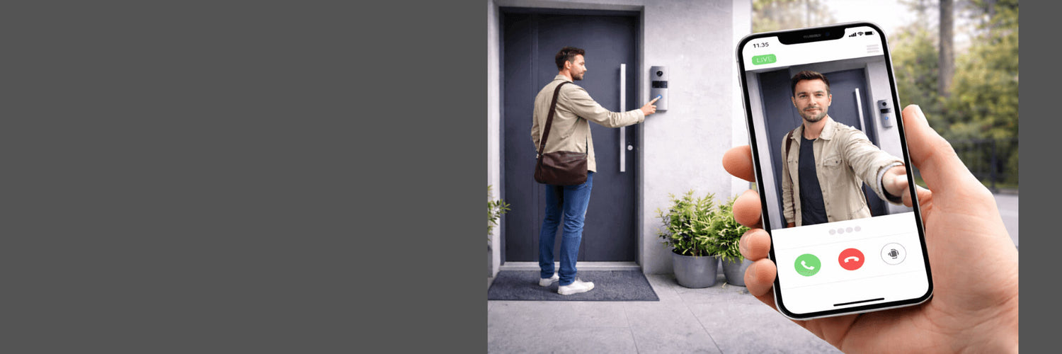 BALTER EVO-HD Video-Türsprechanlage mit FULL HD Kamera und Smartphone-App